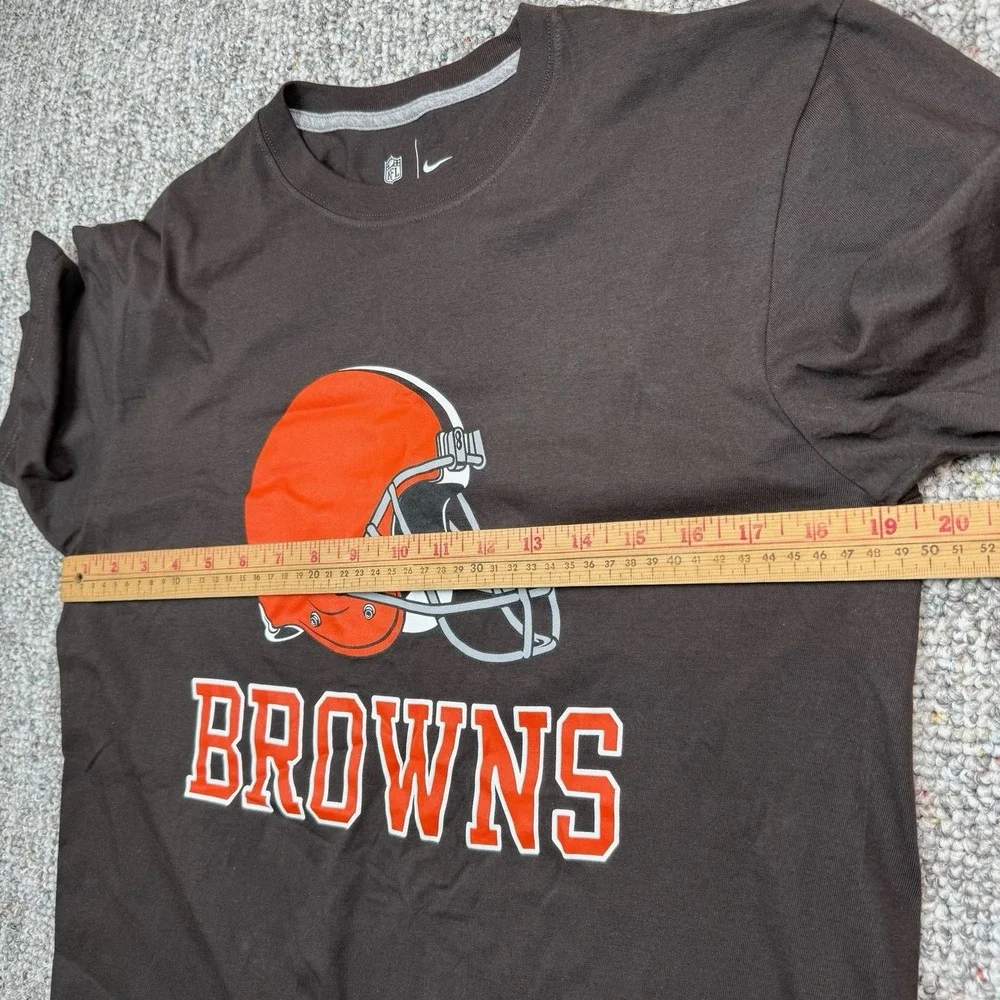 Nike Shirt Mens Medium Cleveland Browns NFL Team Apparel Football NWT
